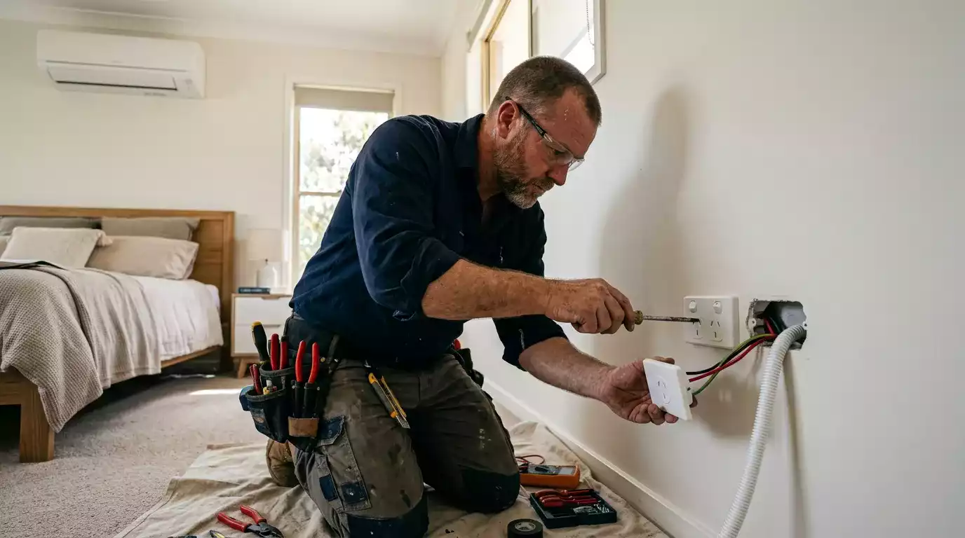 Instalação de iluminação em cozinha por eletricista profissional
