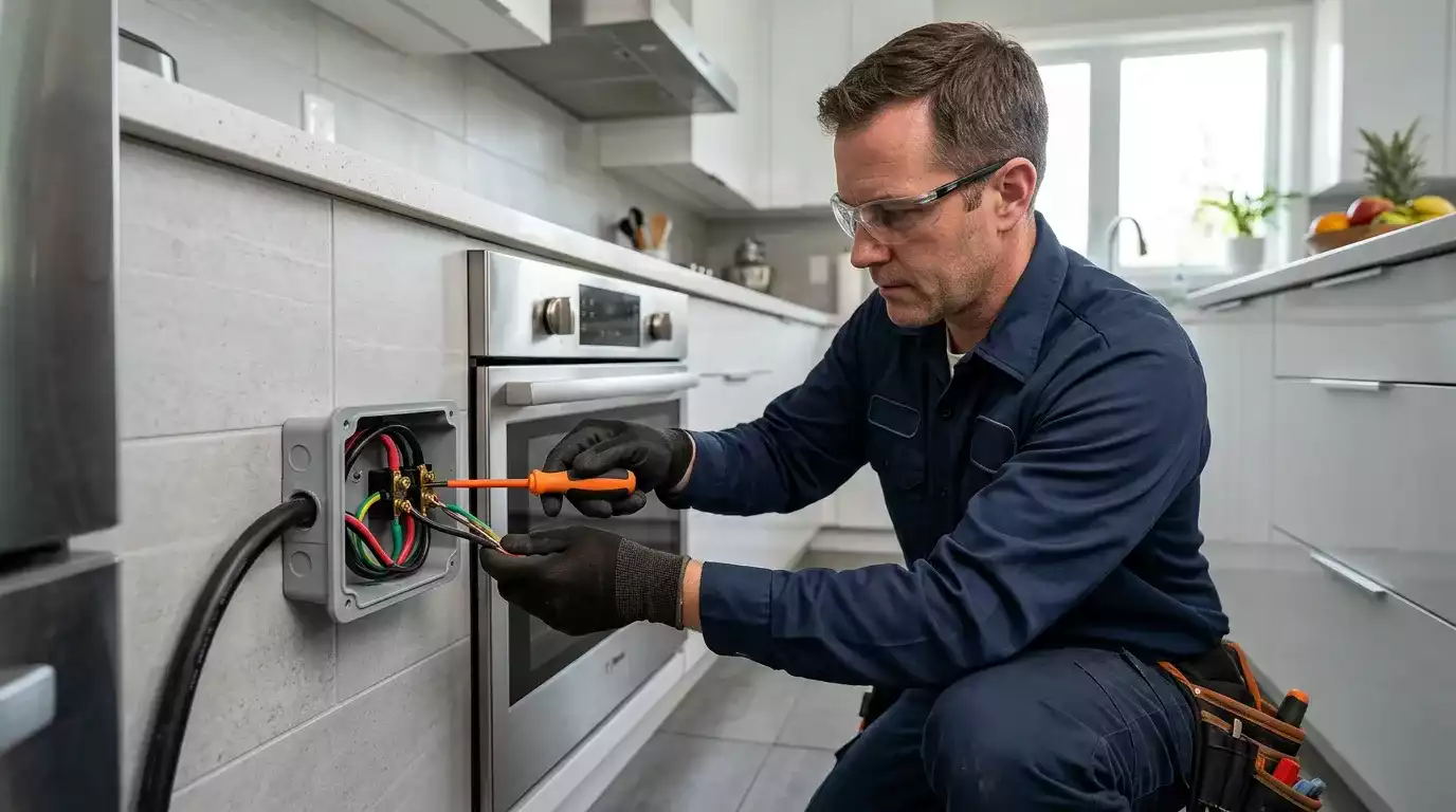 Quadro elétrico industrial com dispositivos de proteção