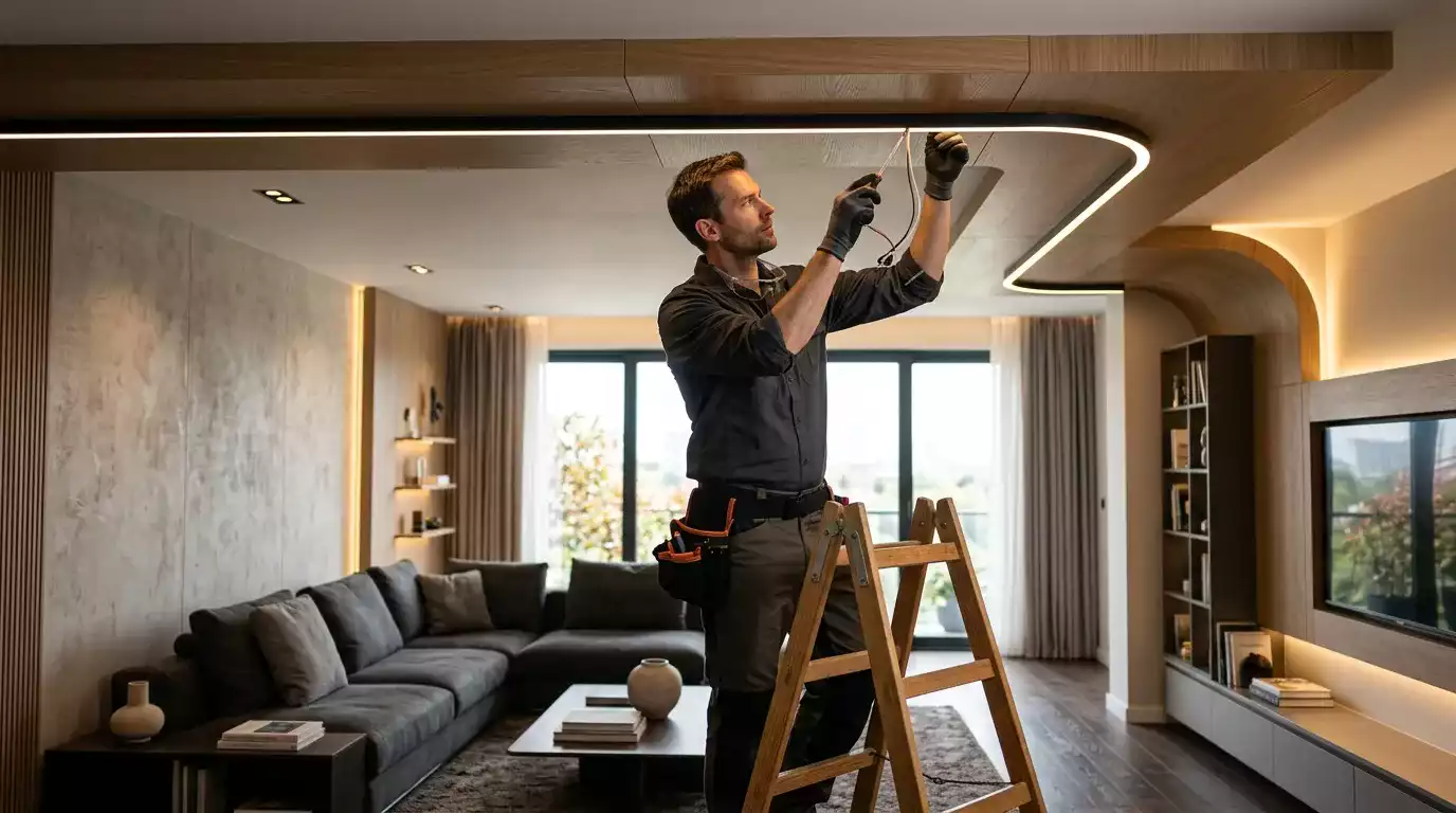 Manutenção preventiva em instalação elétrica residencial