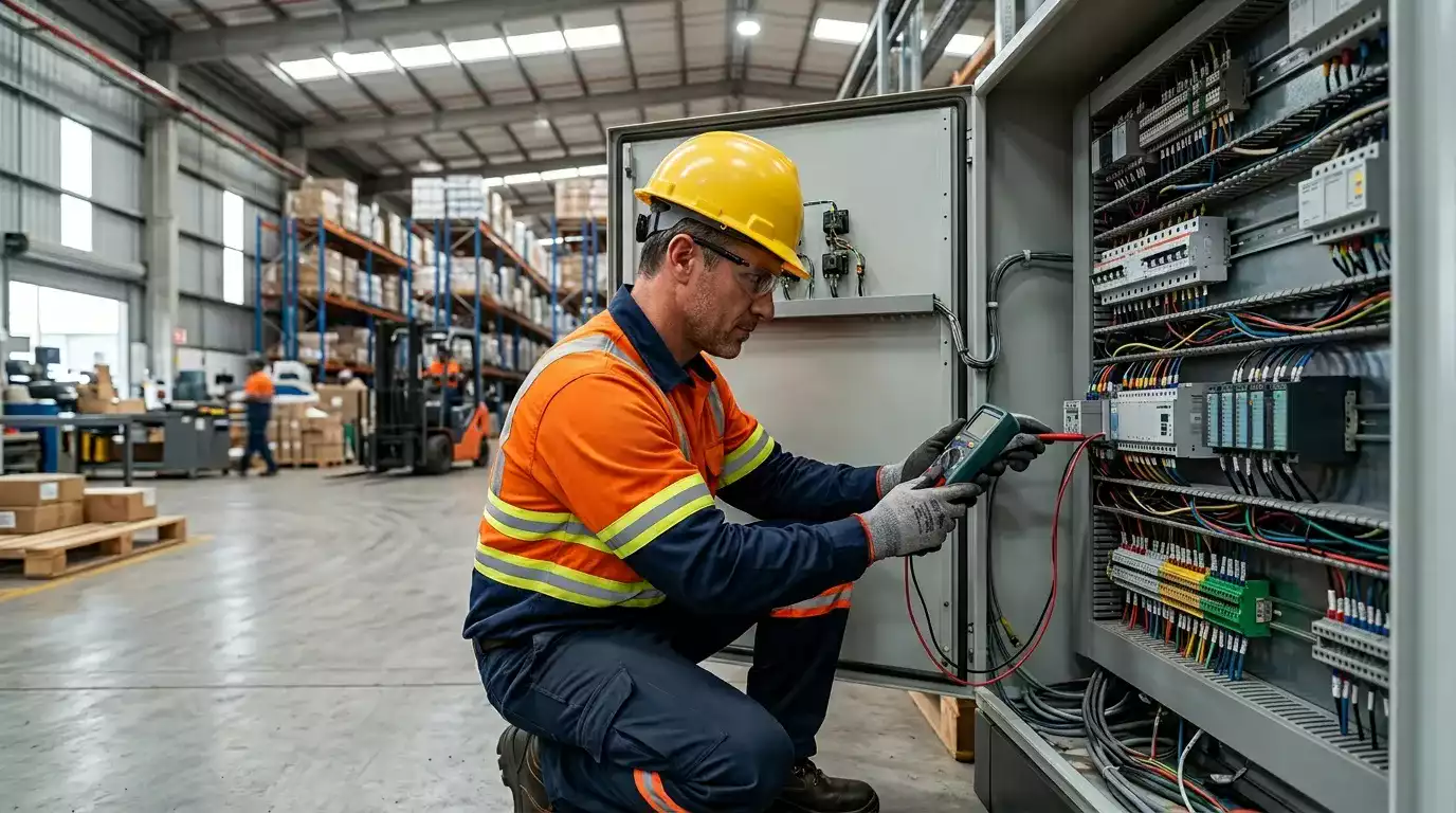 Manutenção preventiva em instalação elétrica residencial