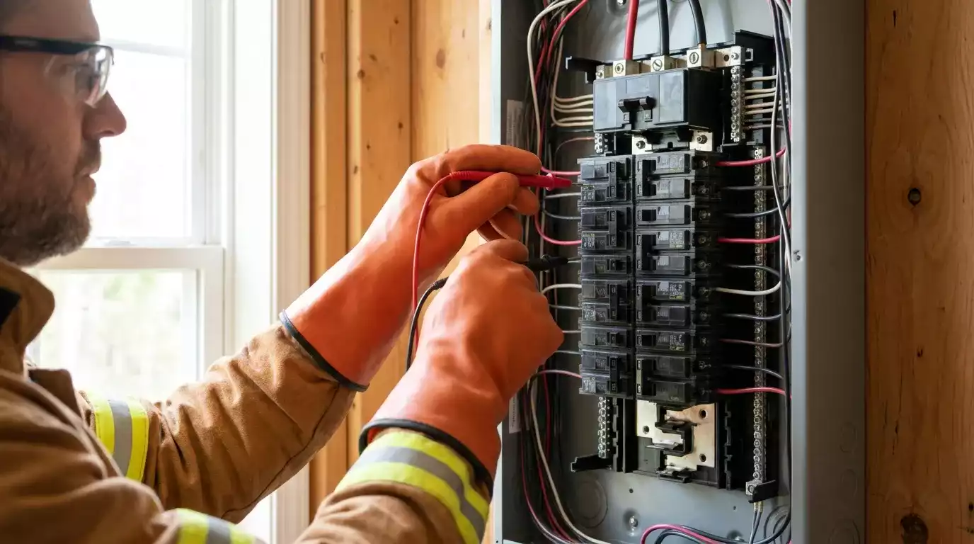Manutenção elétrica residencial realizada por eletricista especializado em Campo Grande