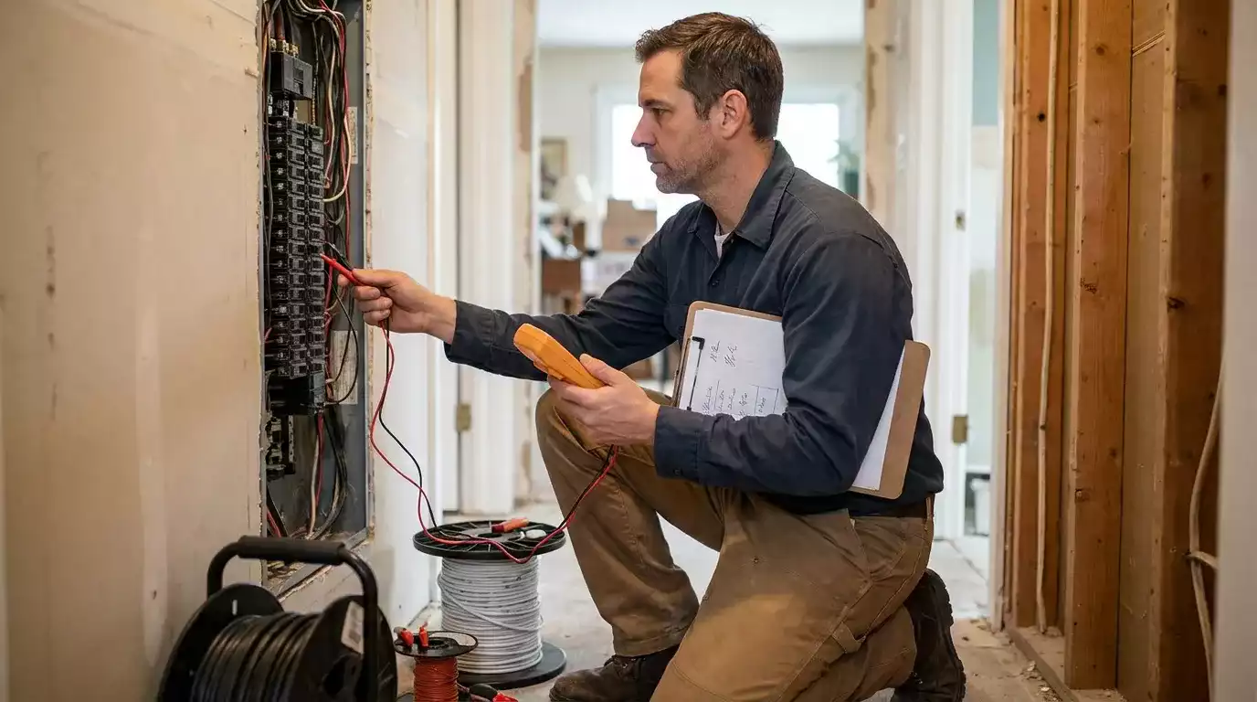 Avaliação técnica de quadro elétrico industrial